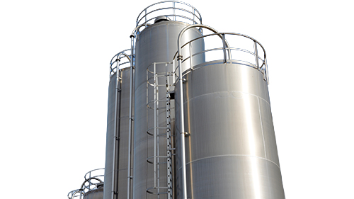 Silo and storage tanks